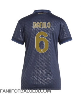 Juventus Danilo Luiz #6 Tricou Fotbal Replică 2024-25 Femei Treilea